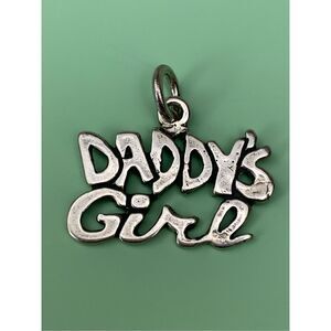 Daddy’s Girl Sterling Silver Jewelry Charm #family